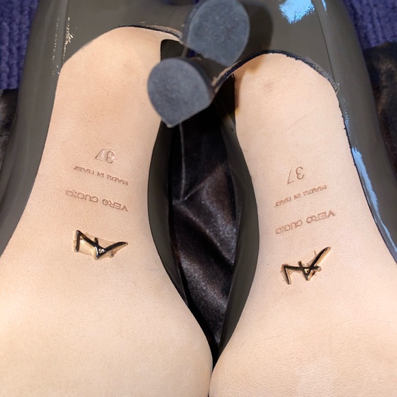 🆕 Alexandra Neel Gray Patent Leather Pumps‼️ - Picture 10 of 10